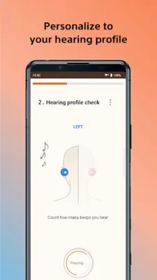 Hearing Control android App screenshot 3